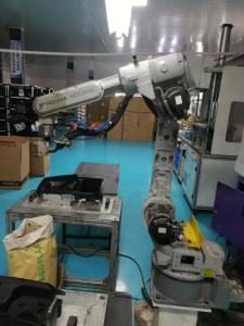 安川机器人涂胶工作站